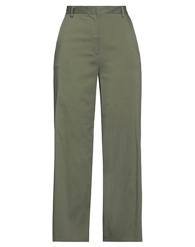 GOOD MATCH Casual trouser Military green 71% Cotton, 25% Polyamide, 4% Elastane