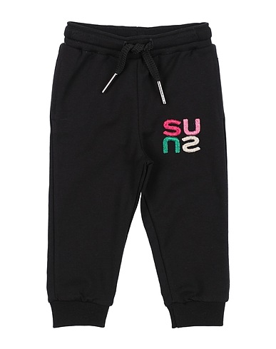SUNS BOARDS Pantalone Nero 95% Cotone, 5% Elastan