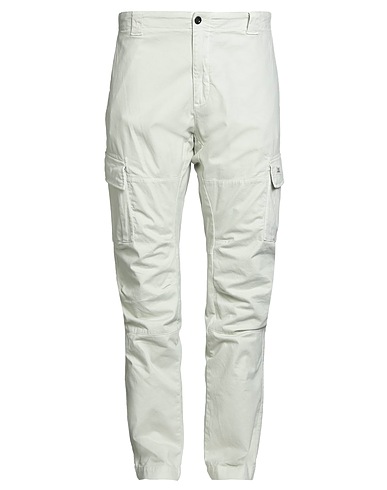 C.P. COMPANY Casual trouser Light grey 98% Cotton, 2% Elastane