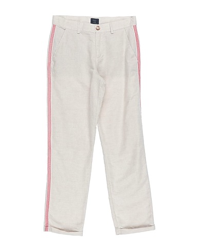 FAY Casual trouser Beige 56% Linen, 44% Cotton, Polyester