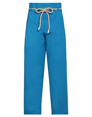 PDR PHISIQUE DU ROLE Casual pants Blue 97% Cotton, 3% Elastane