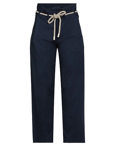 PDR PHISIQUE DU ROLE Casual trouser Navy blue 97% Cotton, 3% Elastane