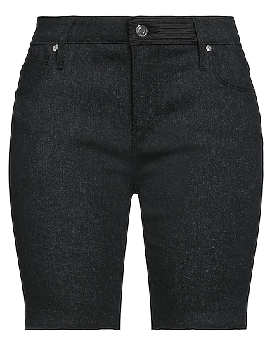 RTA Denim shorts Black 97% Cotton, 3% Elastane