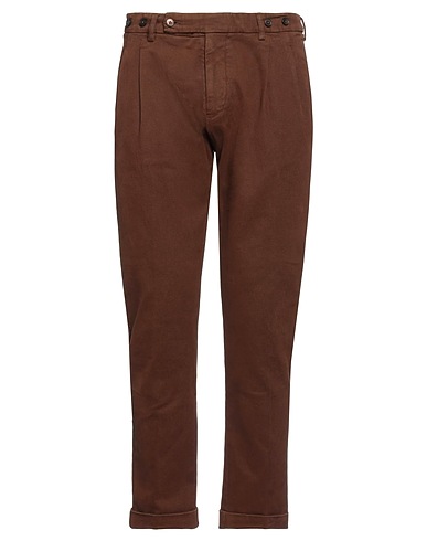 BERWICH チノパンツ ブラウン コットン 98% / ポリウレタン 2%