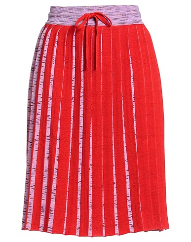 M MISSONI Midi skirt Red 100% Wool