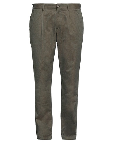 DEVORE INCIPIT Casual pants Military green 56% Cotton, 44% Polyamide