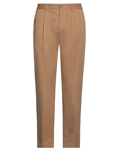 DEVORE INCIPIT Casual pants Camel 56% Cotton, 44% Polyamide