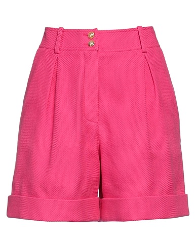 BALMAIN Shorts & Bermuda Fuchsia 100% Cotton, Viscose