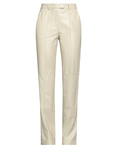 MATÉRIEL Casual trouser Cream 100% Polyester, Polyurethane