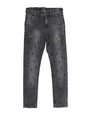 VINGINO Denim trousers Charcoal 92% Cotton, 7% Polyester, 1% Elastane