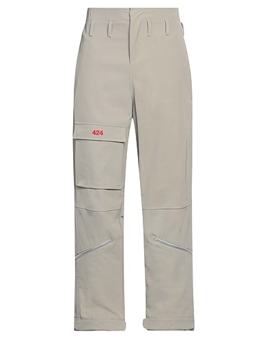 424 FOURTWOFOUR Casual pants Grey 100% Polyamide