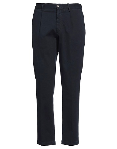 DEVORE INCIPIT Casual trouser Midnight blue 95% Cotton, 3% Cashmere, 2% Elastane