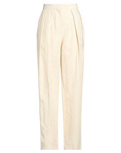STELLA McCARTNEY Pantalone Beige 72% Viscosa, 28% Lino