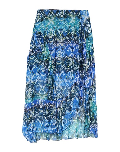 PATRIZIA PEPE Midi skirt Blue 100% Viscose