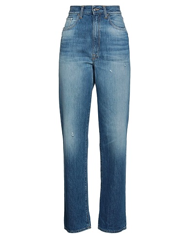 (+) PEOPLE Denim trousers Blue 100% Organic cotton