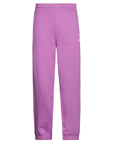 MSGM Casual pants Mauve 100% Cotton