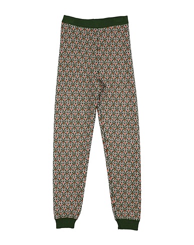 PAADE MODE Casual trouser Green 50% Merino Wool, 50% Acrylic