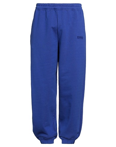 VETEMENTS Casual trouser Blue 80% Cotton, 20% Elastane