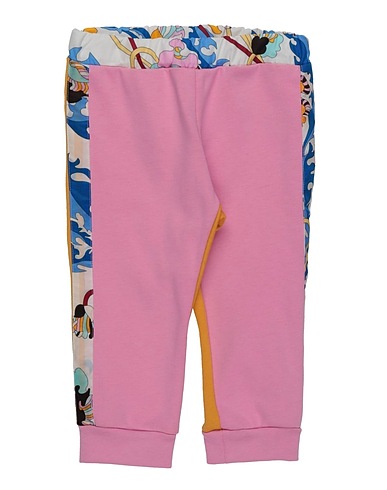 PUCCI Casual trouser Pink 100% Cotton, Polyamide