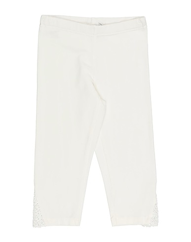 EUROPEAN CULTURE Leggings White 96% Cotton, 4% Lycra®