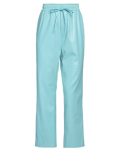 ISABELLE BLANCHE Paris Casual trouser Turquoise 55% Viscose, 45% Polyester
