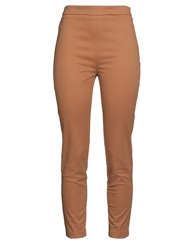 BALLANTYNE Casual trouser Camel 98% Cotton, 2% Elastane