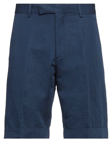 LIU •JO MAN Shorts & Bermuda Blu navy 56% Lino, 44% Cotone