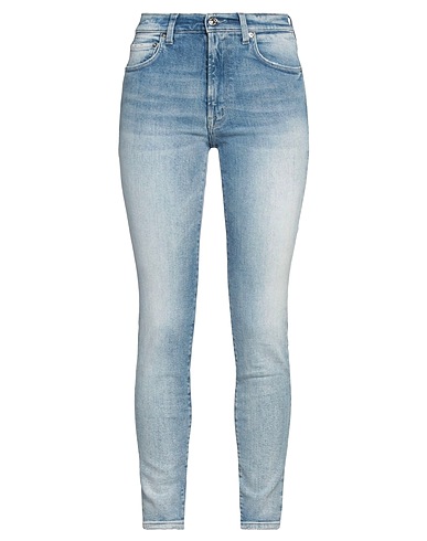 (+) PEOPLE Denim pants Blue 97% Cotton, 3% Elastane