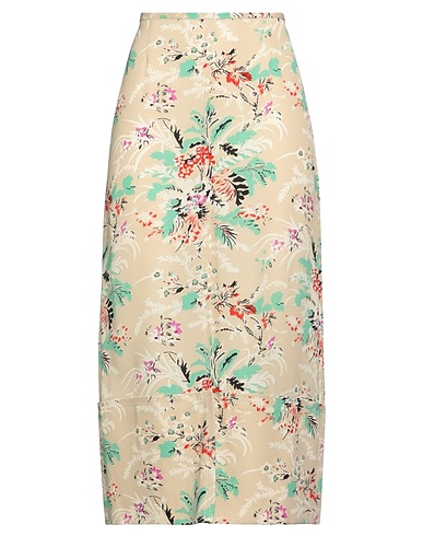 COLVILLE Midi skirt Beige 100% Viscose