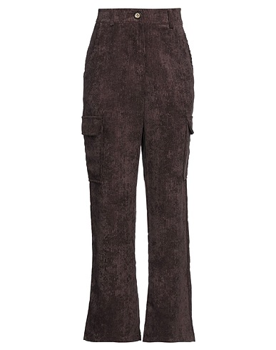 SUSY-MIX Casual pants Chocolate brown 85% Polyester, 12% Polyamide, 3% Elastane