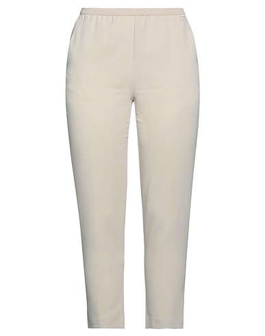 NENETTE Casual trouser Beige 66% Polyester, 30% Viscose, 4% Elastane
