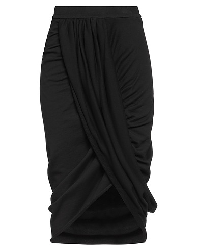 DRIES VAN NOTEN Μίντι φούστα Μαύρο 100% Βαμβάκι