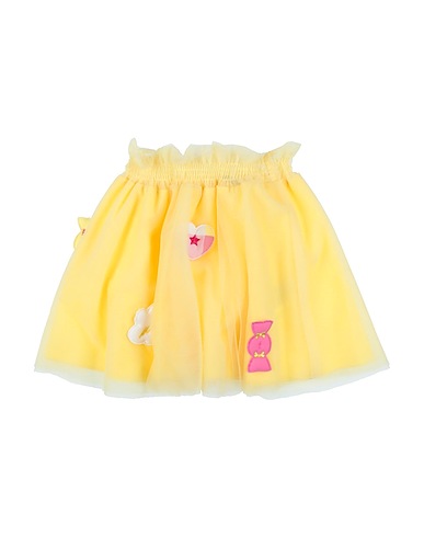 U+É Skirt Yellow 100% Polyester