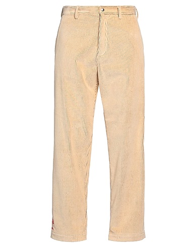 RANRA Casual pants Beige 55% Polyester, 44% Cotton, 1% Elastane