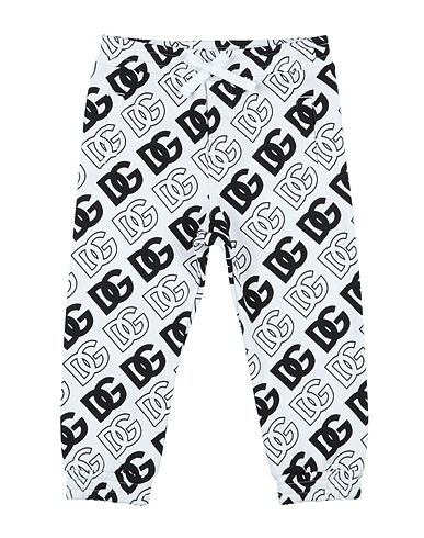 DOLCE&GABBANA Casual trouser White 100% Cotton