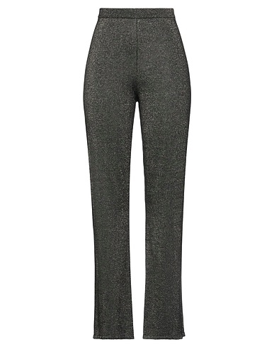 ANIS WHITE Pantalone Nero 34% Viscosa, 26% Poliammide, 21% Poliestere, 15% Fibra di metallo, 4% Lana