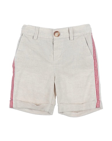 FAY Shorts & Bermuda Beige 56% Linen, 44% Cotton, Polyester