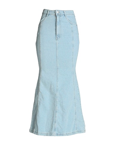 TOPSHOP Denim skirt Blue 100% Cotton