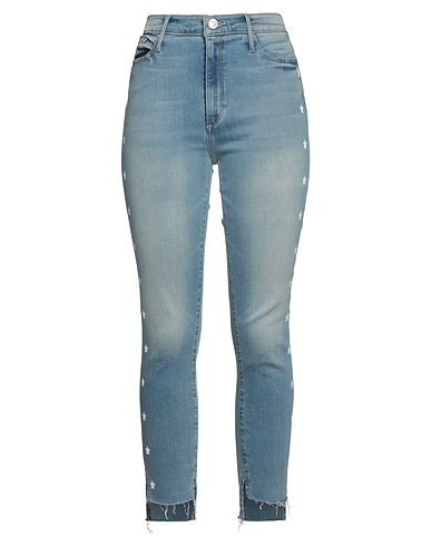 BLACK ORCHID Denim trousers Blue 92% Cotton, 6% Elastomultiester, 2% Elastane