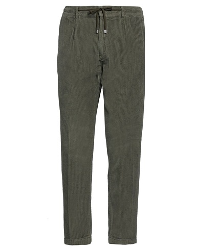 CRUNA Chinos Verde militare 100% Cotone