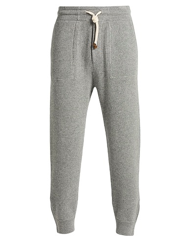 BRUNELLO CUCINELLI Casual trouser Grey 100% Cashmere