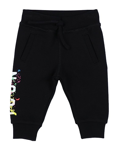 DSQUARED2 Casual trouser Black 100% Cotton, Elastane