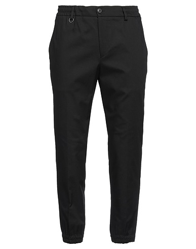 BE ABLE Casual trouser Black 60% Cotton, 36% Polyamide, 4% Elastane