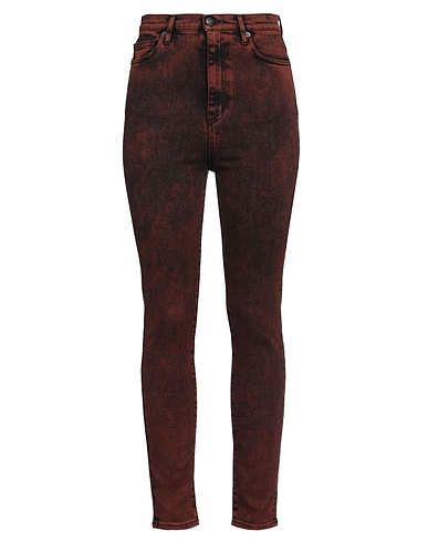 8PM Pantalone Marrone 98% Cotone, 2% Elastan