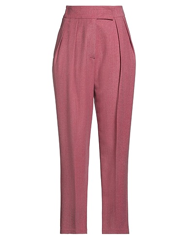 BEATRICE .B Casual trouser Magenta 56% Virgin Wool, 20% Polyester, 20% Viscose, 2% Elastane, 2% Silk