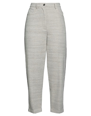 8PM Casual pants Beige 32% Cotton, 30% Acrylic, 23% Polyester, 11% Wool, 4% Polyamide