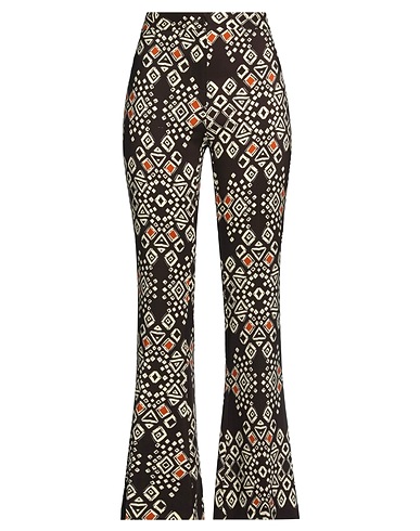 MÊME by GIAB'S Casual trouser Dark brown 97% Viscose, 3% Elastane