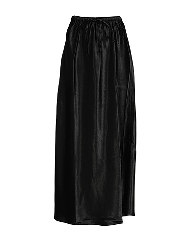 TOPSHOP Maxi Skirts Black 100% Polyester