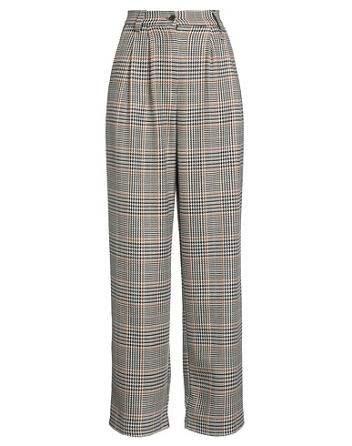 BERNA Casual pants Brown 65% Polyester, 32% Viscose, 3% Elastane