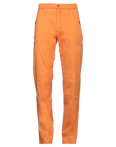 CAPALBIO Casual trouser Orange 100% Cotton